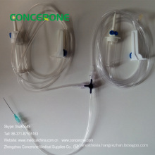 IV Fluid Medical Tube Connector with 3 Way Stopcock